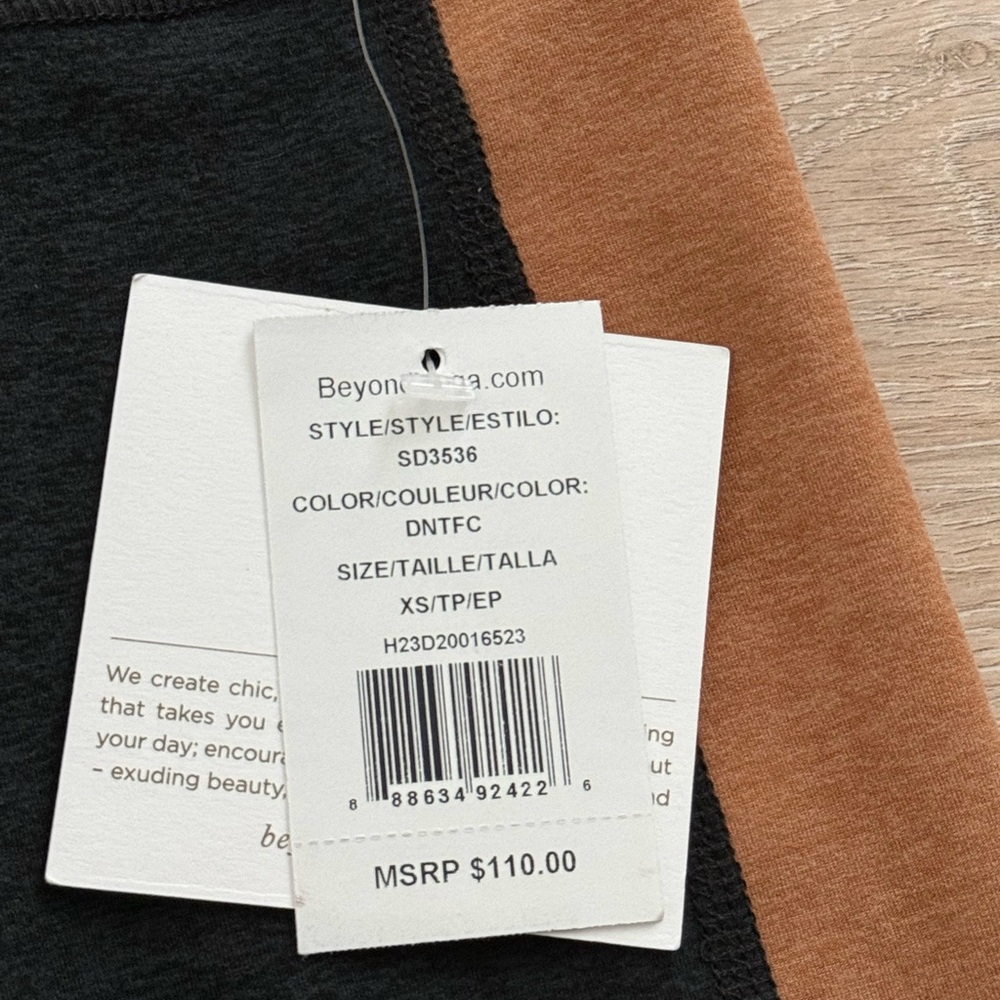 NWT Beyond Yoga Space Dye Colorblock Leggings Size XS - Picture 4 of 6